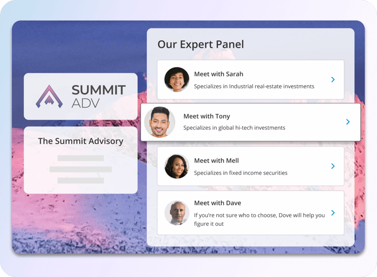 booking hub on scheduling app
