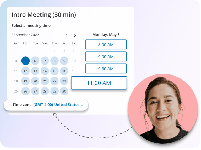 Location-Aware Booking Pages