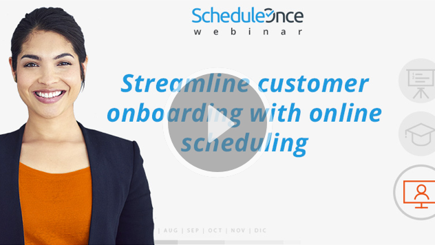 Streamline customer onboarding with online scheduling