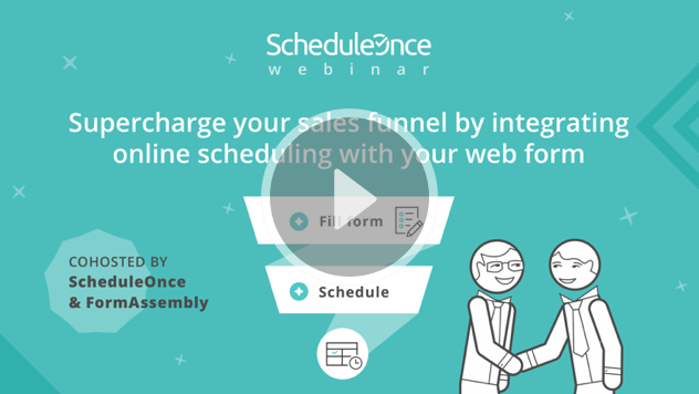 Supercharge your sales funnel by integrating online scheduling with your web form